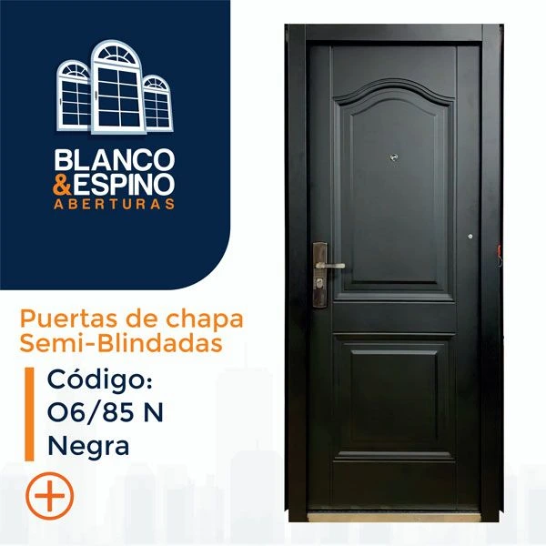 Puerta de Chapa Semi-Blindadas – Cod.: 06/85 N