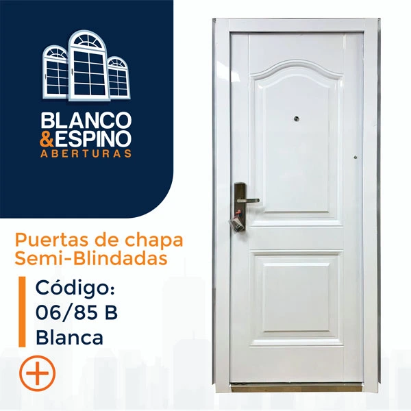 Puerta de Chapa Semi-Blindadas – Cod.: 06/85 B