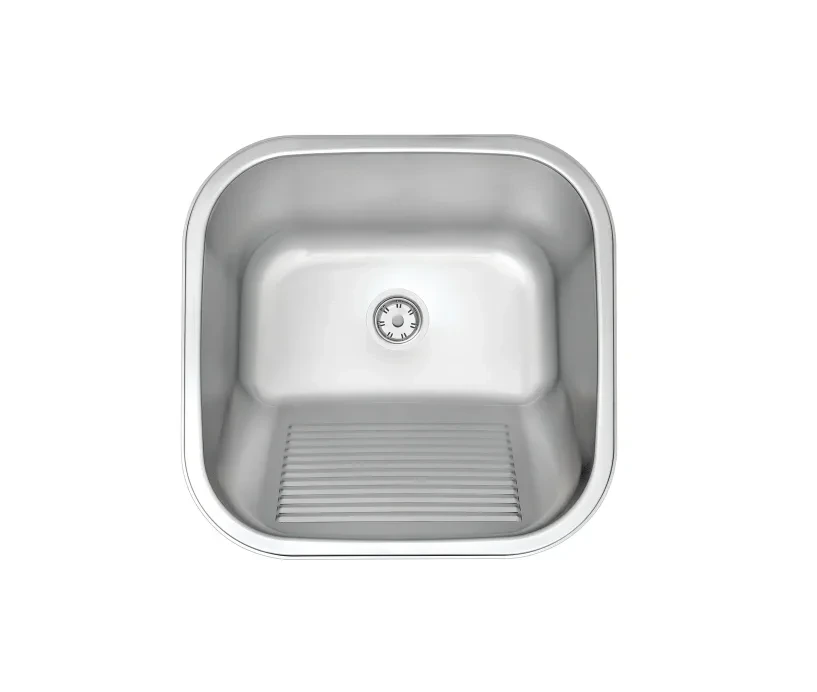 Bacha Pileta De Cocina Tramontina Hera 23l Acero Inoxidable
