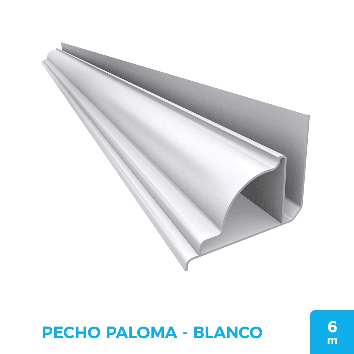 Perfiles de PVC – Moldura Pecho Paloma