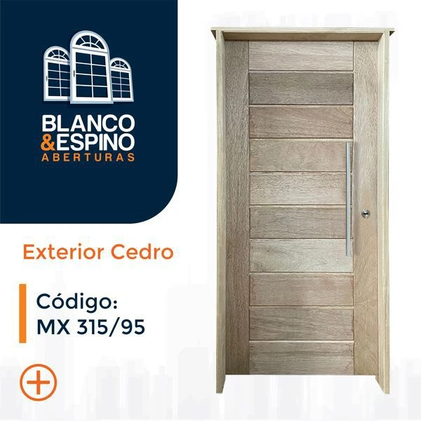 Puerta CEDRO Exterior – Cod.:  MX 315/95