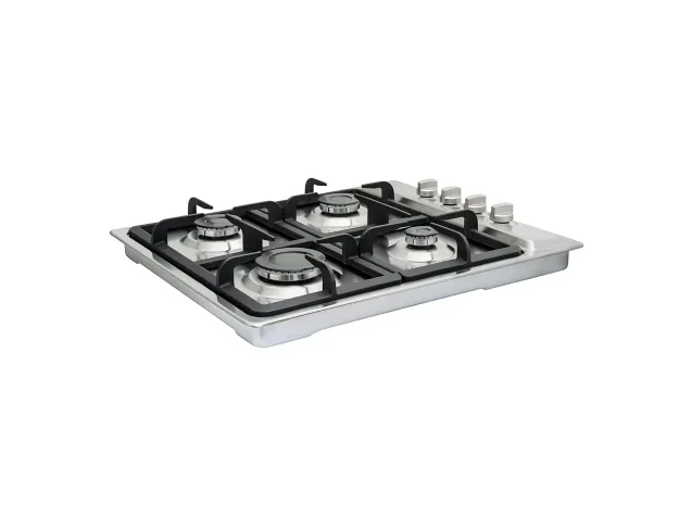 ENCIMERA ANAFE A GAS TEKA INOX 4Z ACERO INOXIDABLE INOX