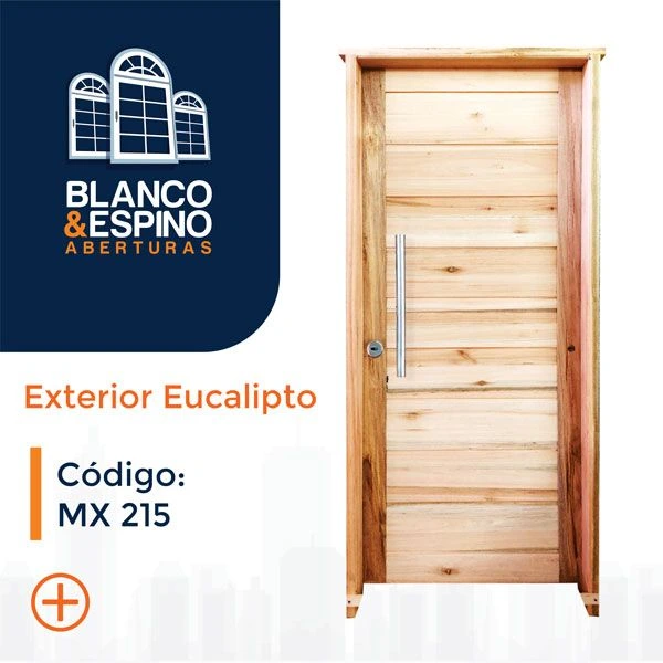 Puerta EUCALIPTO Exterior – Cod.: MX 215/85