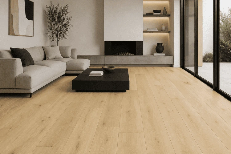 Piso Flotante Vinílico SPC Harsen Haya Click ® GS-005 precio por m² caja 2.22m²