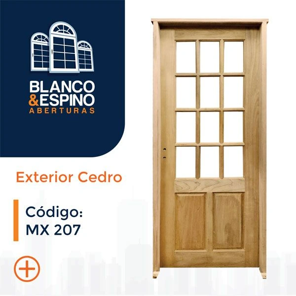 Puerta CEDRO Exterior – Cod.: MX 207/85