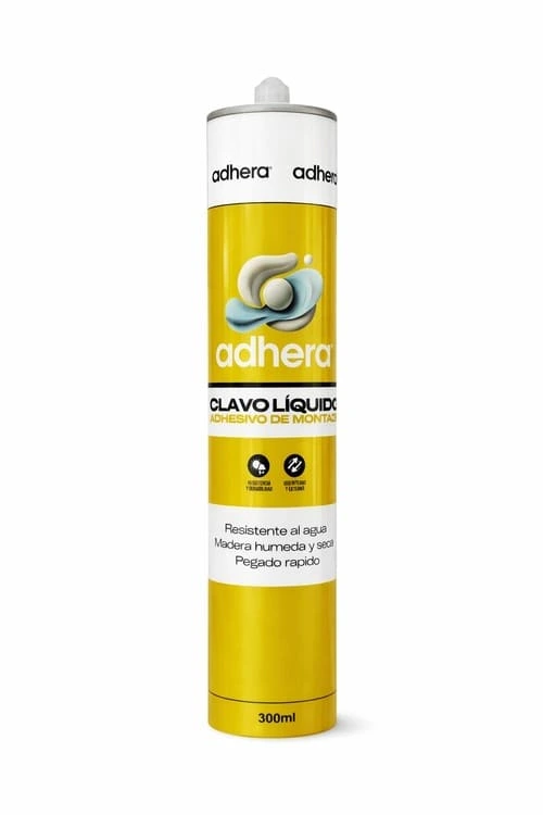 Clavo Líquido – Adhesivo De Montaje- Zócalos Pvc – Pegamento Adhera Producto Nuevo