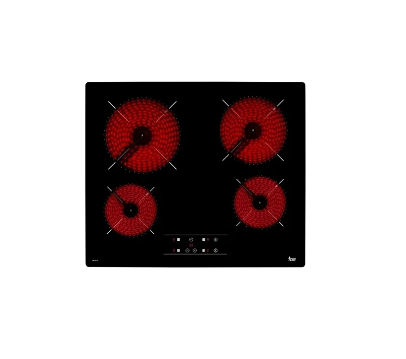 ANAFE ELECTRICO VITROCERAMICO TEKA TB 6415 VITRO 4Z NEGRO