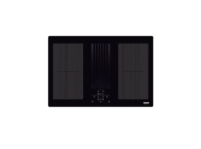 ANAFE ELÉCTRICO TRAMONTINA CON CAMPANA EXTRACTOR INTEGRADA NEGRO