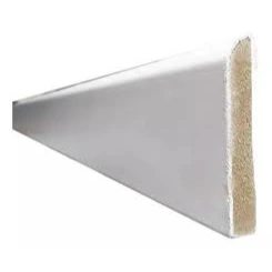 Zócalo Mdf 406 pre pintado blanco 9mmx5.57cmx2.44mts
