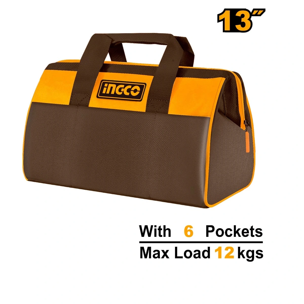 Bolso 13 Con 6 Bolsillos Ingco Htbg281328