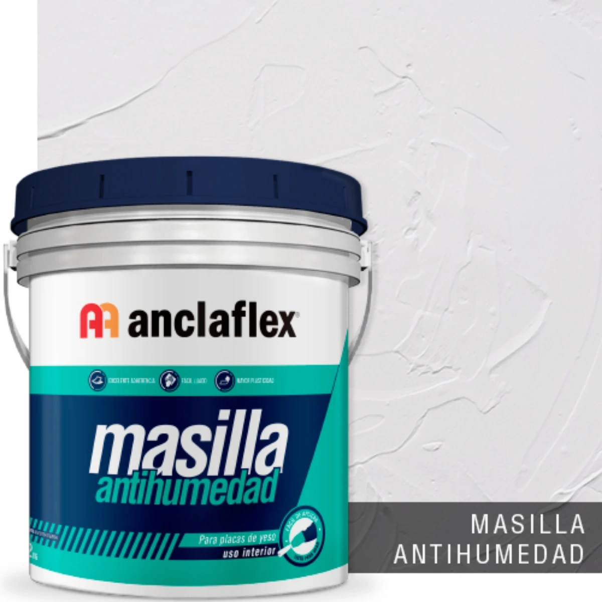 Masilla Anclaflex Antihumedad x 7 Kg