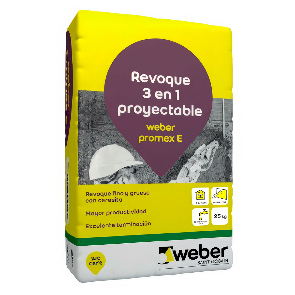 Revoque 3 en 1 Weber Promex E