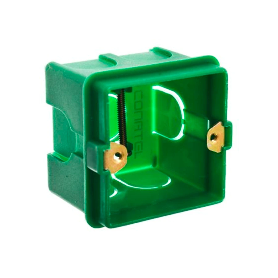 Caja de Luz brazo de embutir Verde