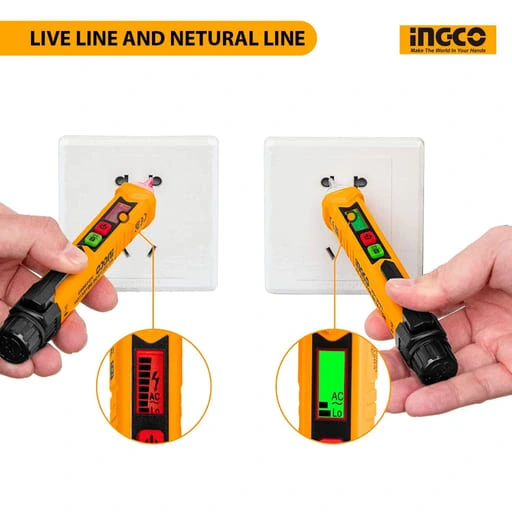 Detector de Voltaje ac 12v-1000v Ingco VD100091
