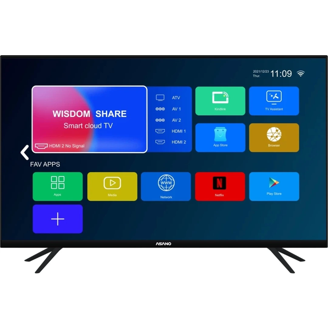 TV LED Asano 50» Full HD sin bordes SMART