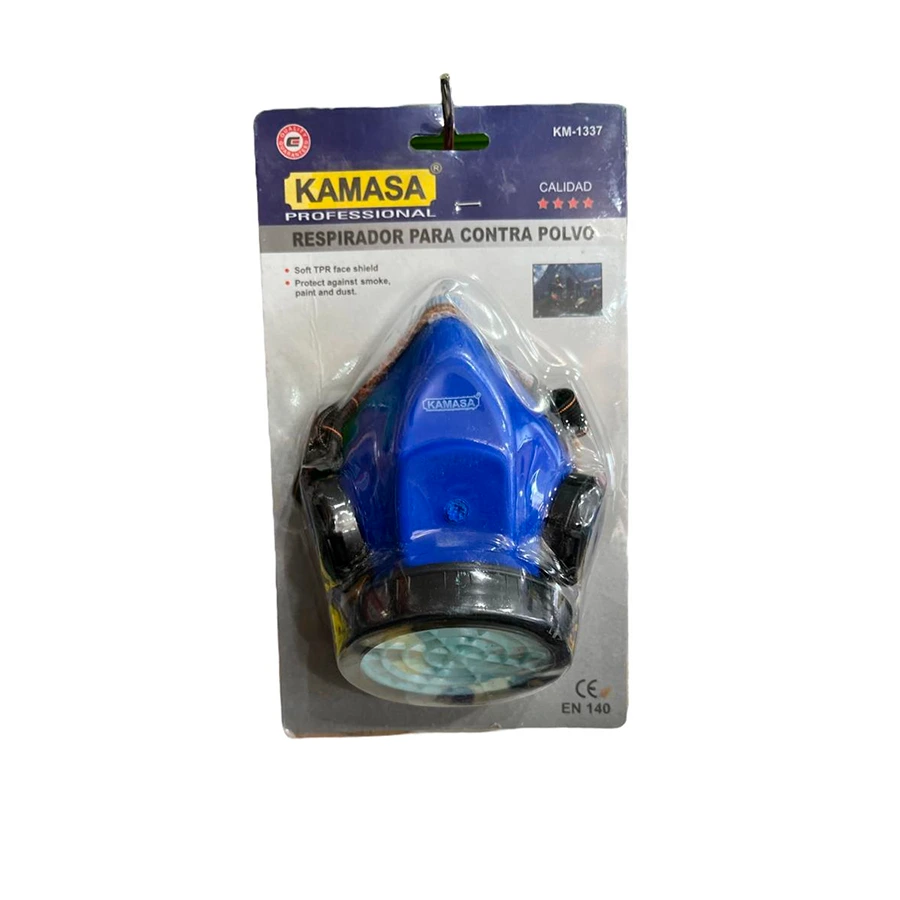 Respirador anti polvo simple Azul makawa KM-1337