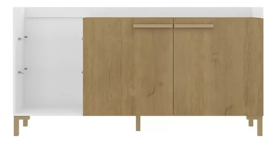 Aparador Alacena Multiuso Buffet Smart 160x85cm
