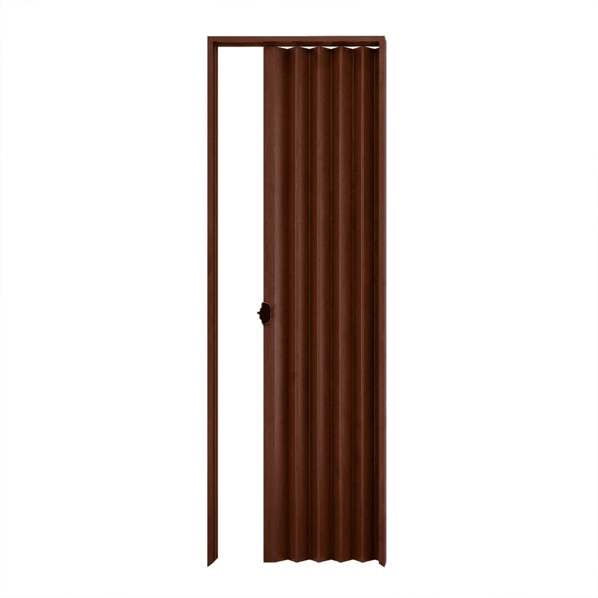 Puerta Plegable PVC Mogno 70 cm × 2,10 m
