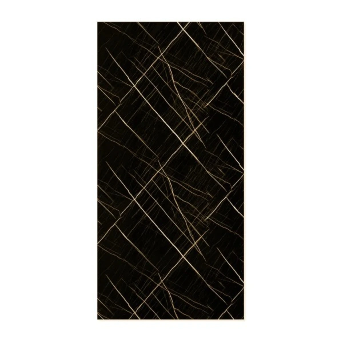 Placa simil Marmol Negra 1.22×2.44