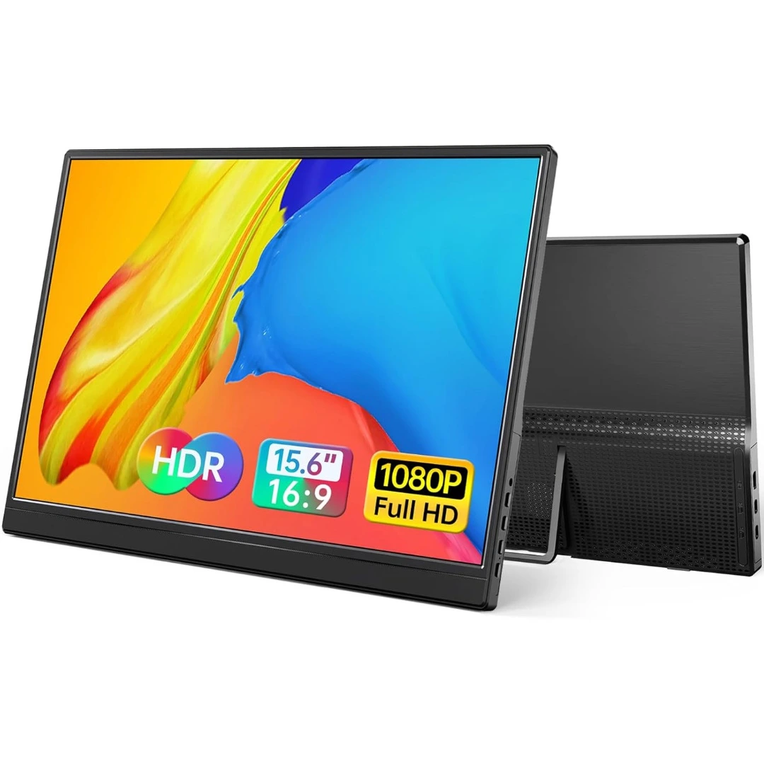 Monitor Portátil YXK LED IPS 15.6″ Full HD USB