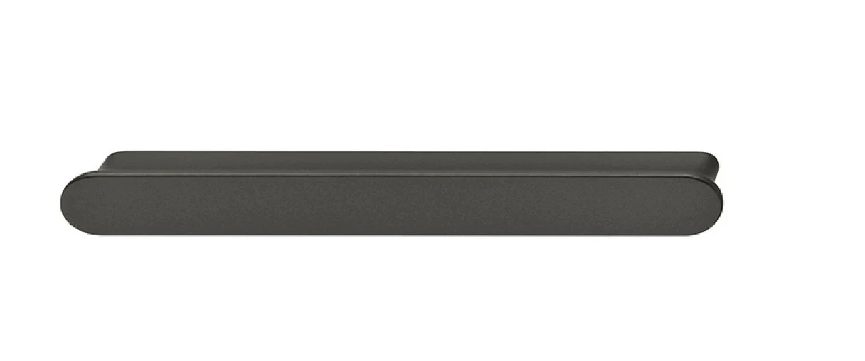 Tirador barra 11.4cm NEGRO metálico