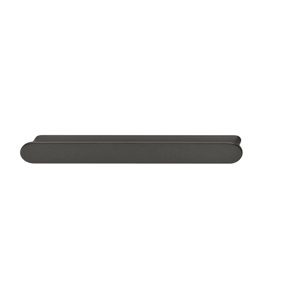 Tirador barra 14.5cm metálico negro
