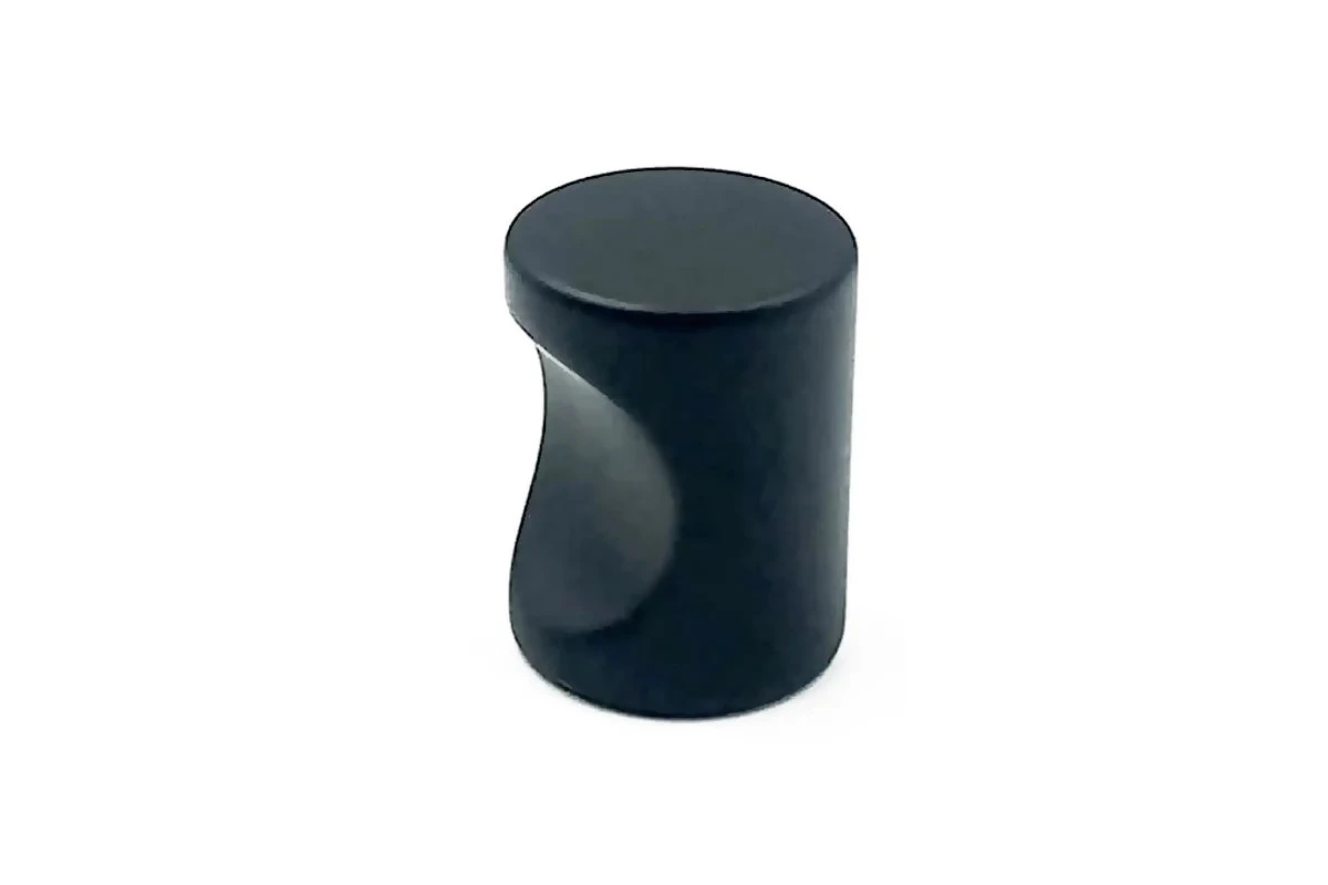 Tirador Redondo 20mm metal negro