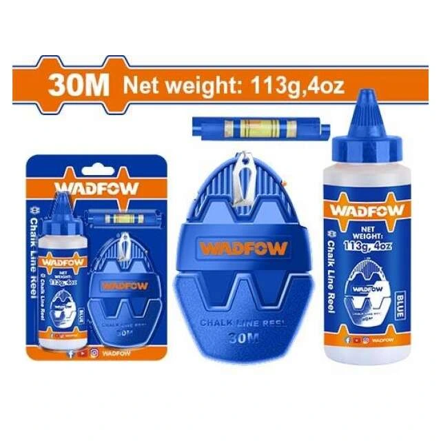 CHOCLA TIRA LINEAS 30MT WADFOW WHX1630g