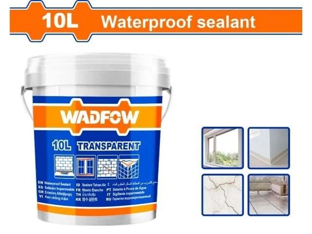 Sellador 10LT Transparente resistente al agua WADFOW