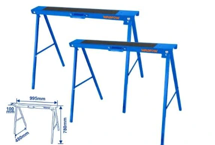 SET X 2 CABALLETES 780MM 100 KG WADFOW WDZ1510