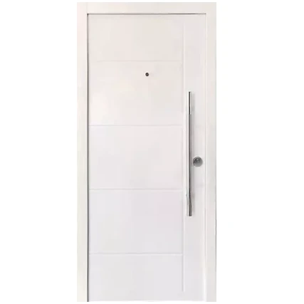 Puerta exterior con Barral color blanco