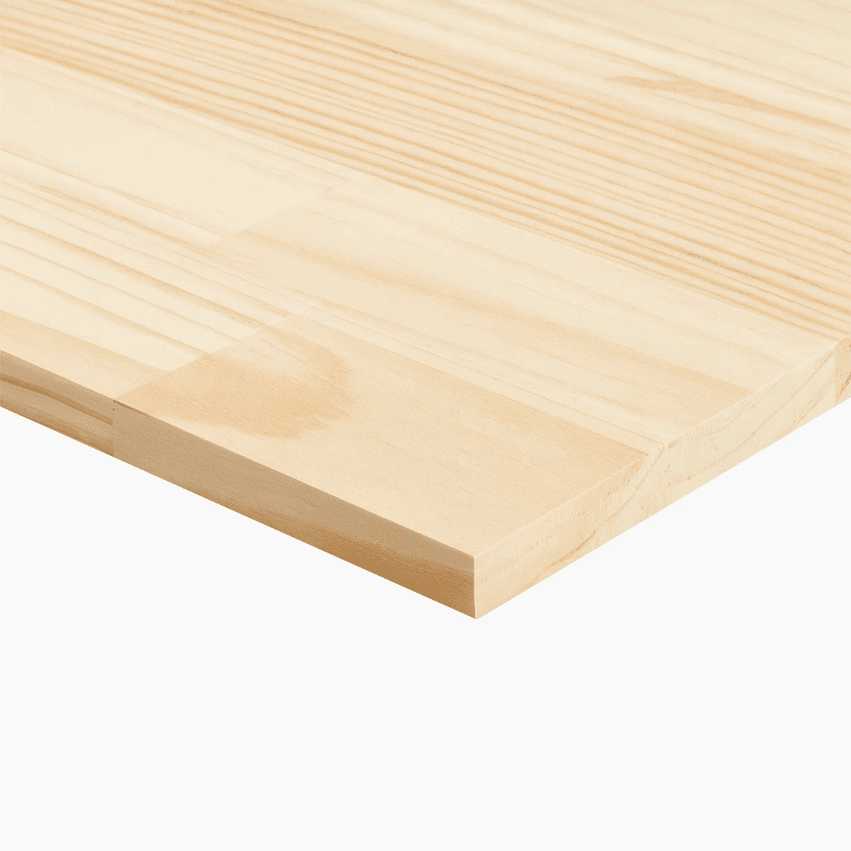 Tablero Panel Finger Pino Clear 18 mm × 2,40 m × 1,22 m