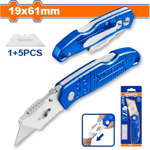 Trincheta plegable WADFOW 6 repuestos
