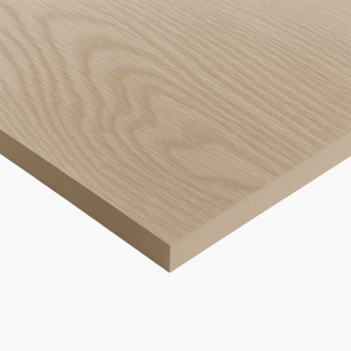 Tablero MDF Enchapado Roble Floreado 19 mm × 2,60 m × 1,85 m