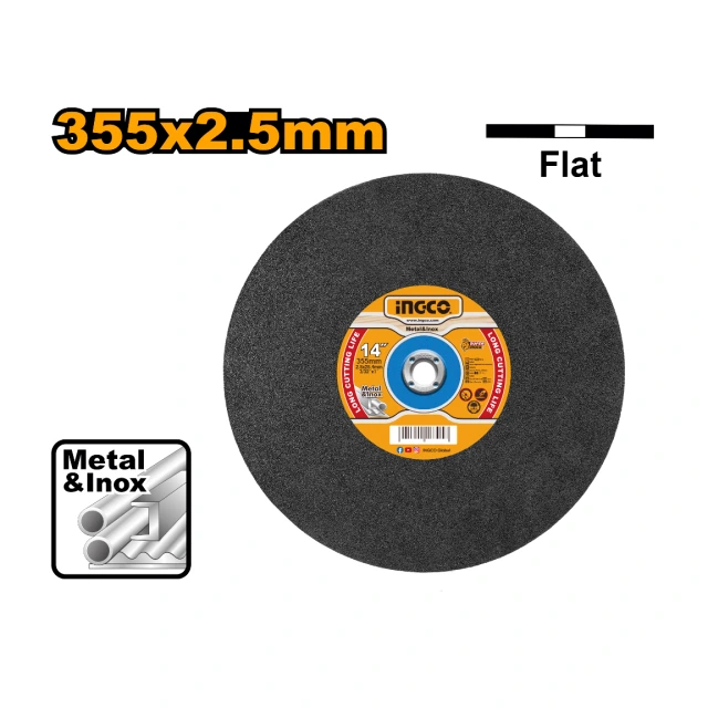 DISCO P SENSITIVA CORTE METAL INGCO 14″ 3.0MM