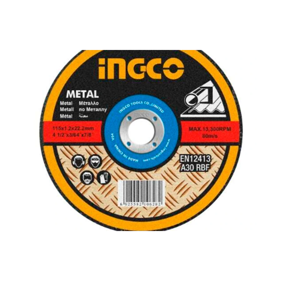 DISCO DESBASTE 4 1/2″ 115M X 6MM INGCO