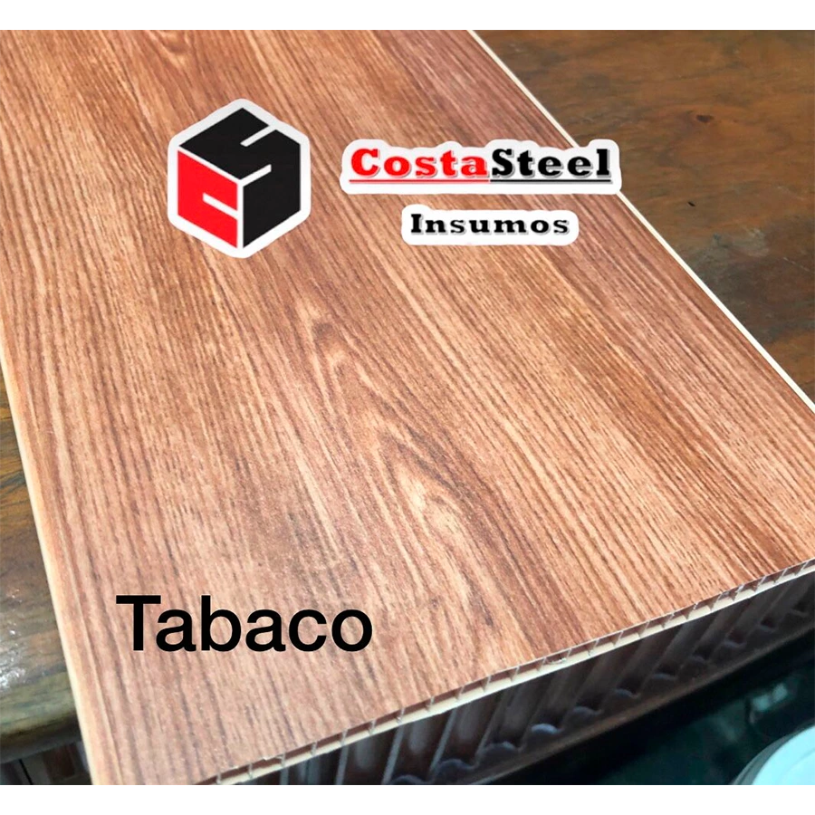Tabla de pvc TABACO Lisa de 6 mts