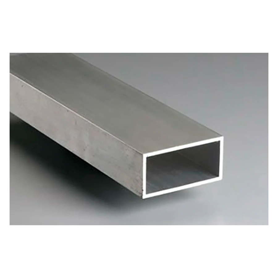 TUBO REGLA RECTANGULAR ALUMINIO 50X25