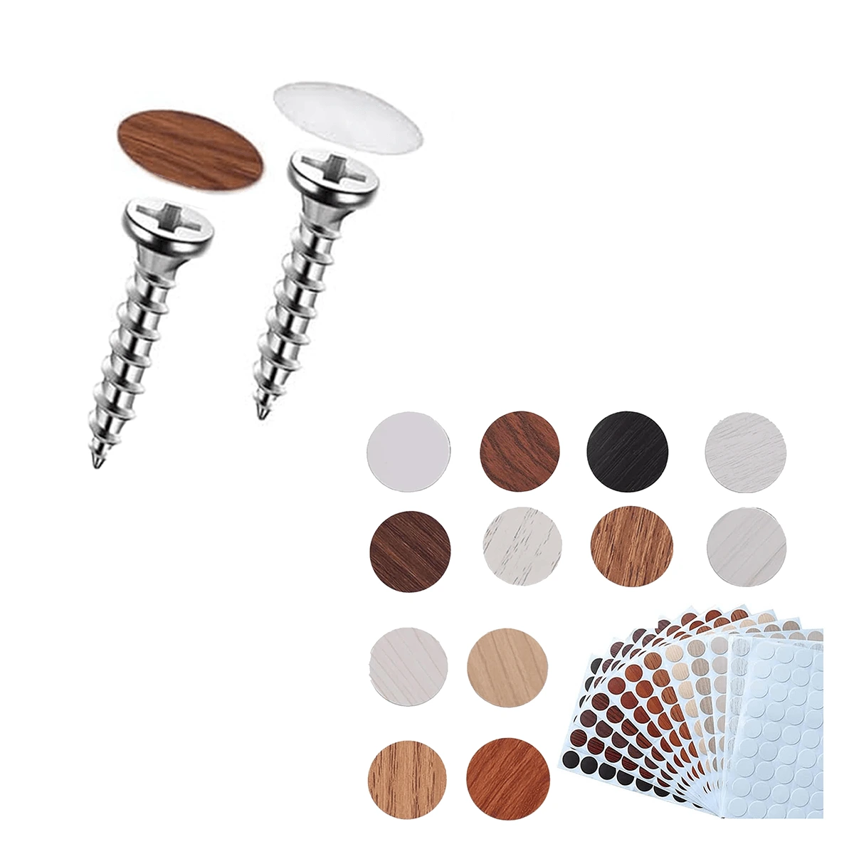 Tapitas adhesivas para tornillos Ø 12 mm