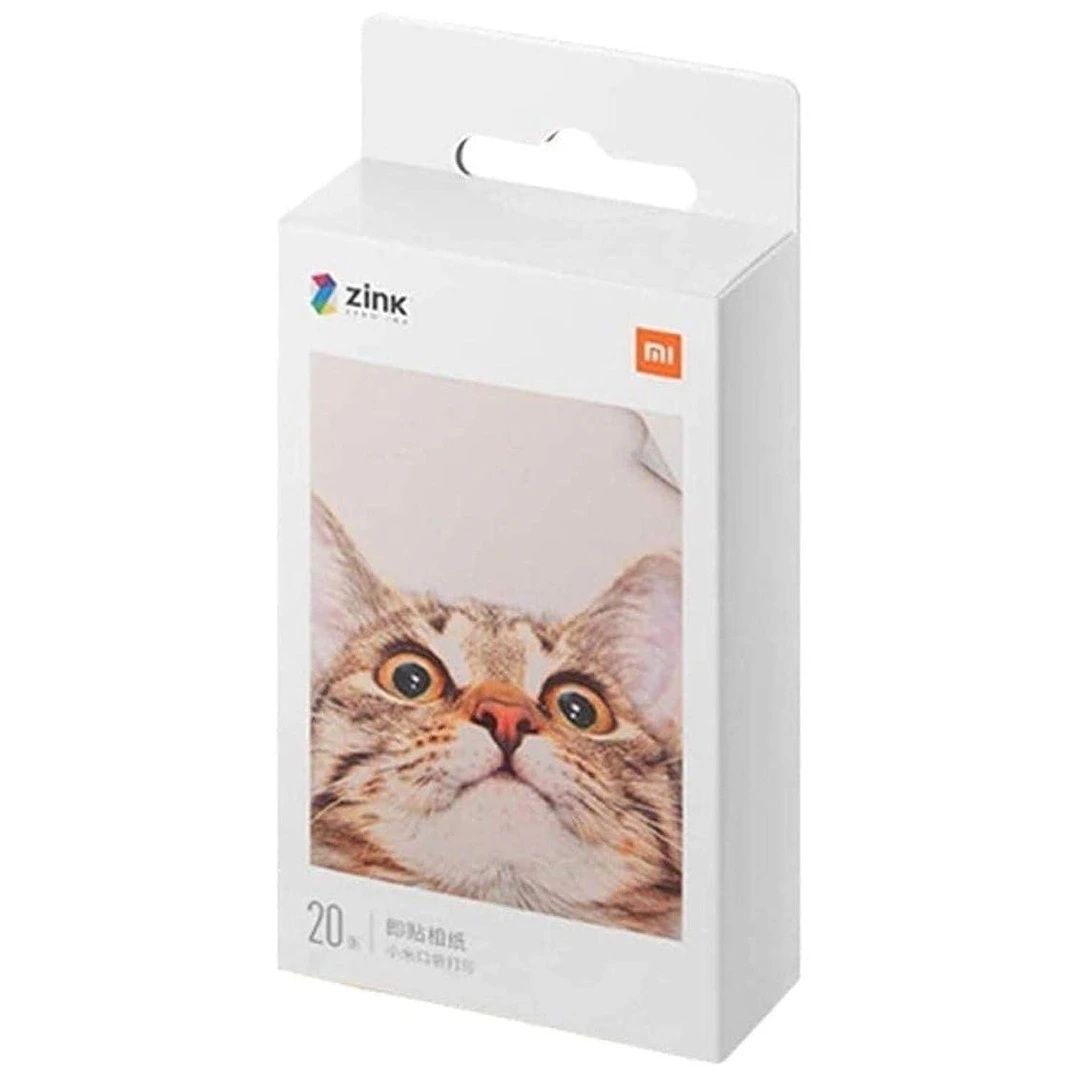 Papel Para Impresora de Fotos Portátil Xiaomi (20 hojas)