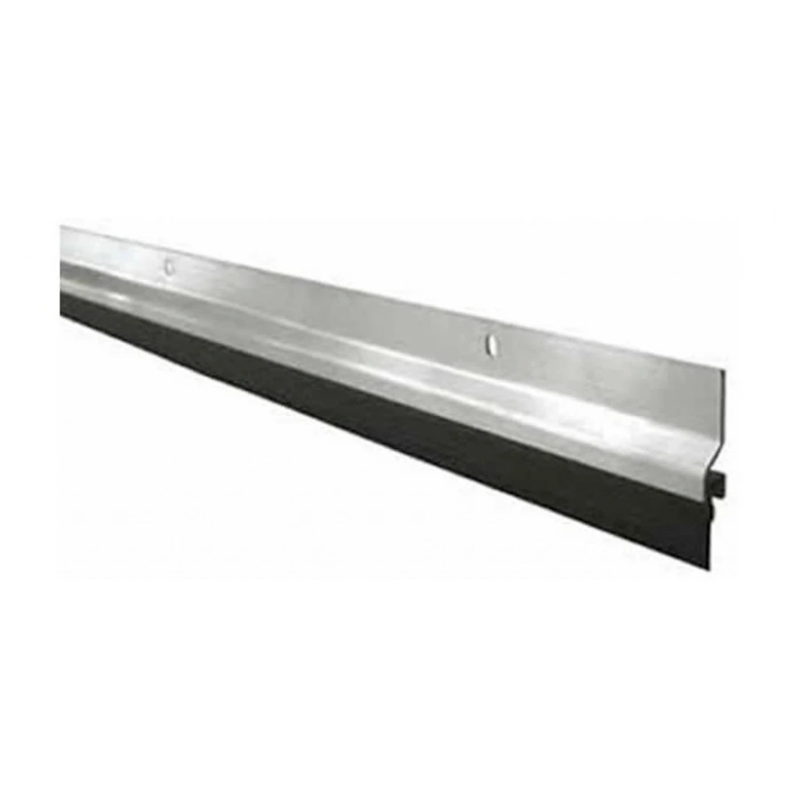 Zocalo Para Puerta De Aluminio Con Goma 9CM
