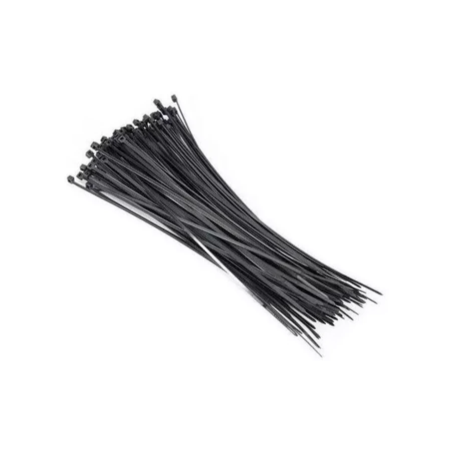 PRECINTO NEGRO 200X4.8MM 50UN