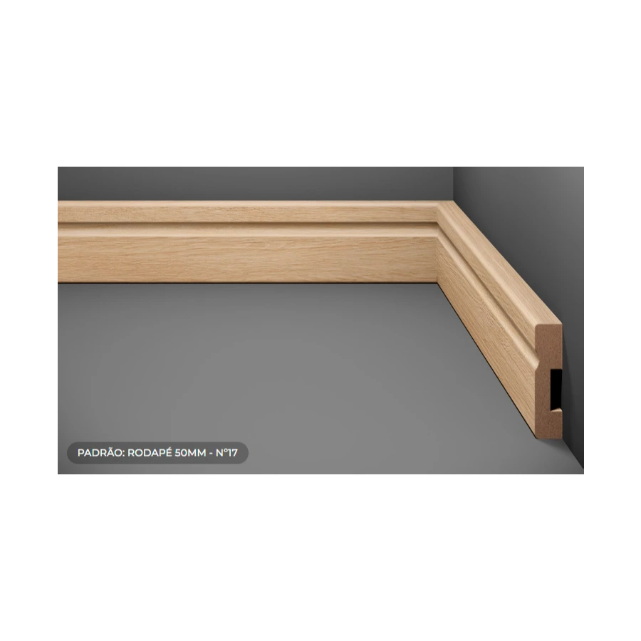 Zocalo 17 – 5cm x 2,40mts x1,5cm