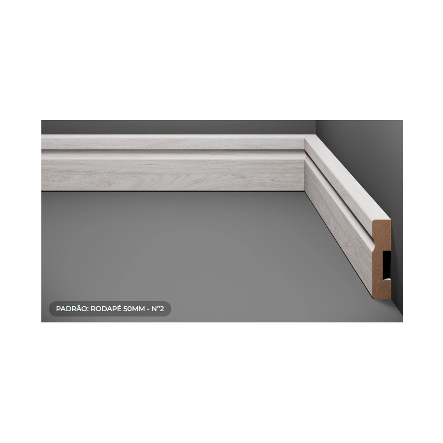 Zocalo 2 – 5cm x 2,40mts x1,5cm
