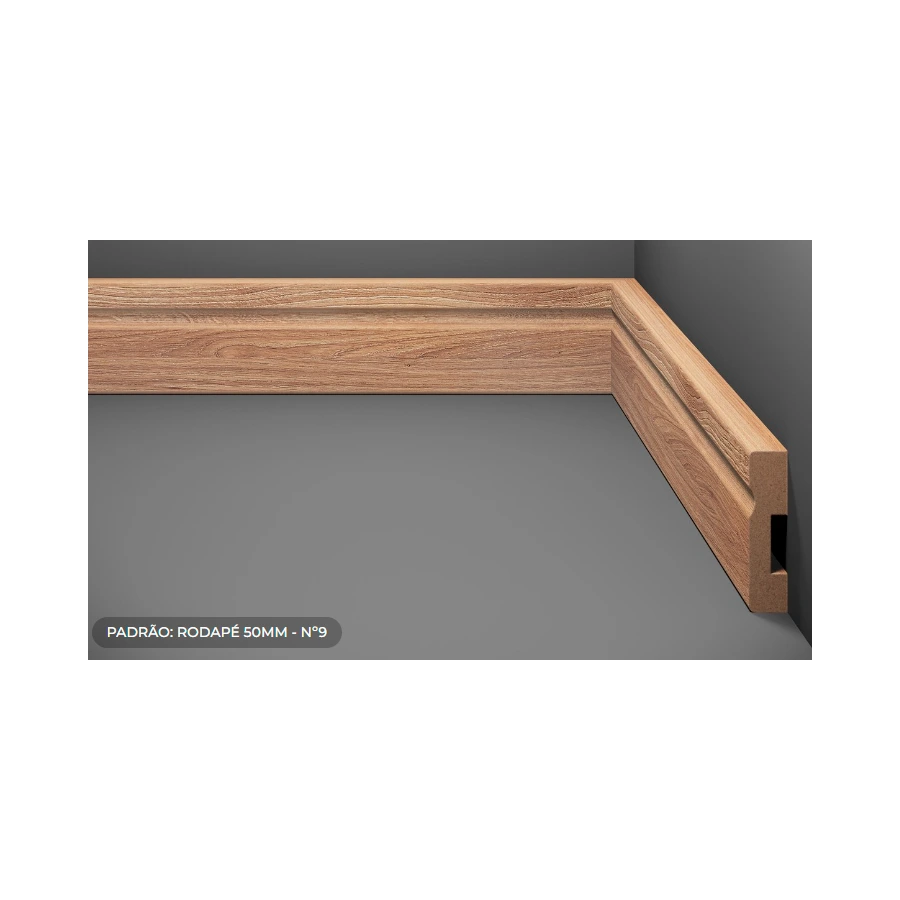 Zocalo 9 – 5cm x 2,40mts x1,5cm