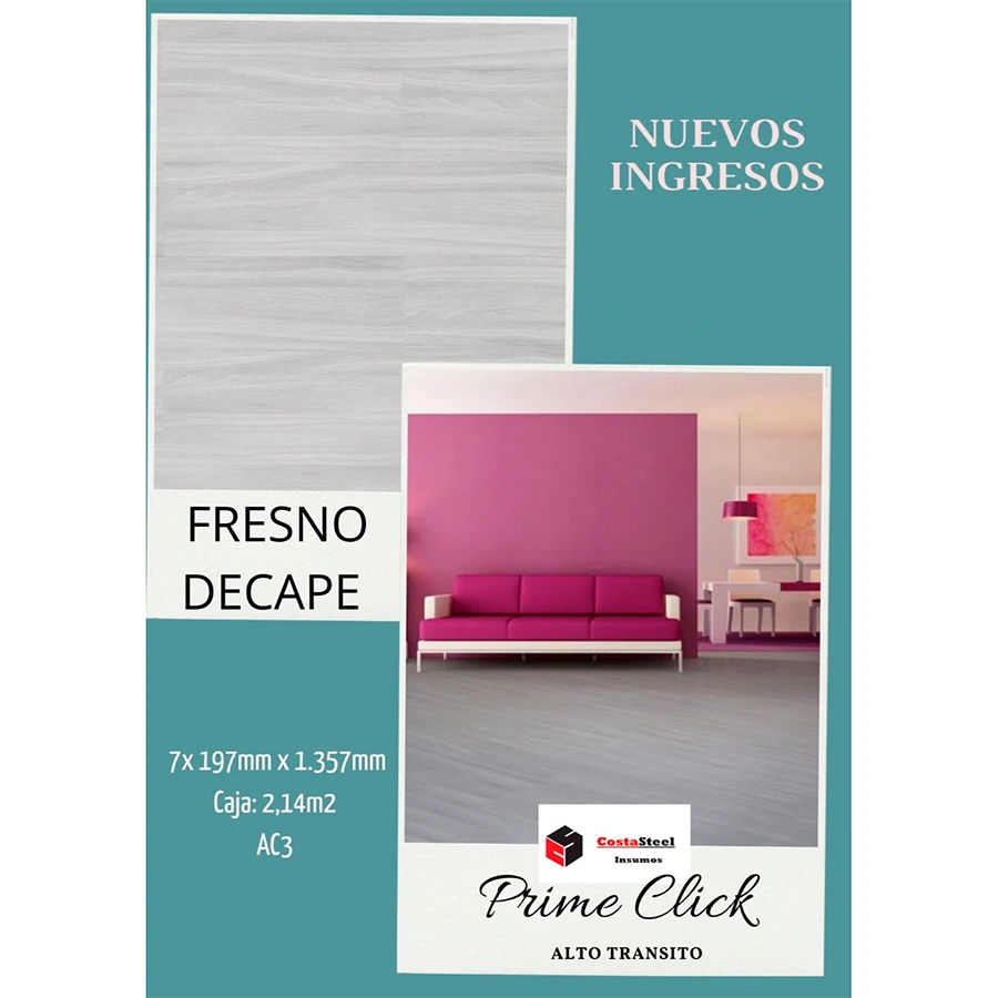 Piso flotante Fresno Decape Prime Click 2,36m2 (2)