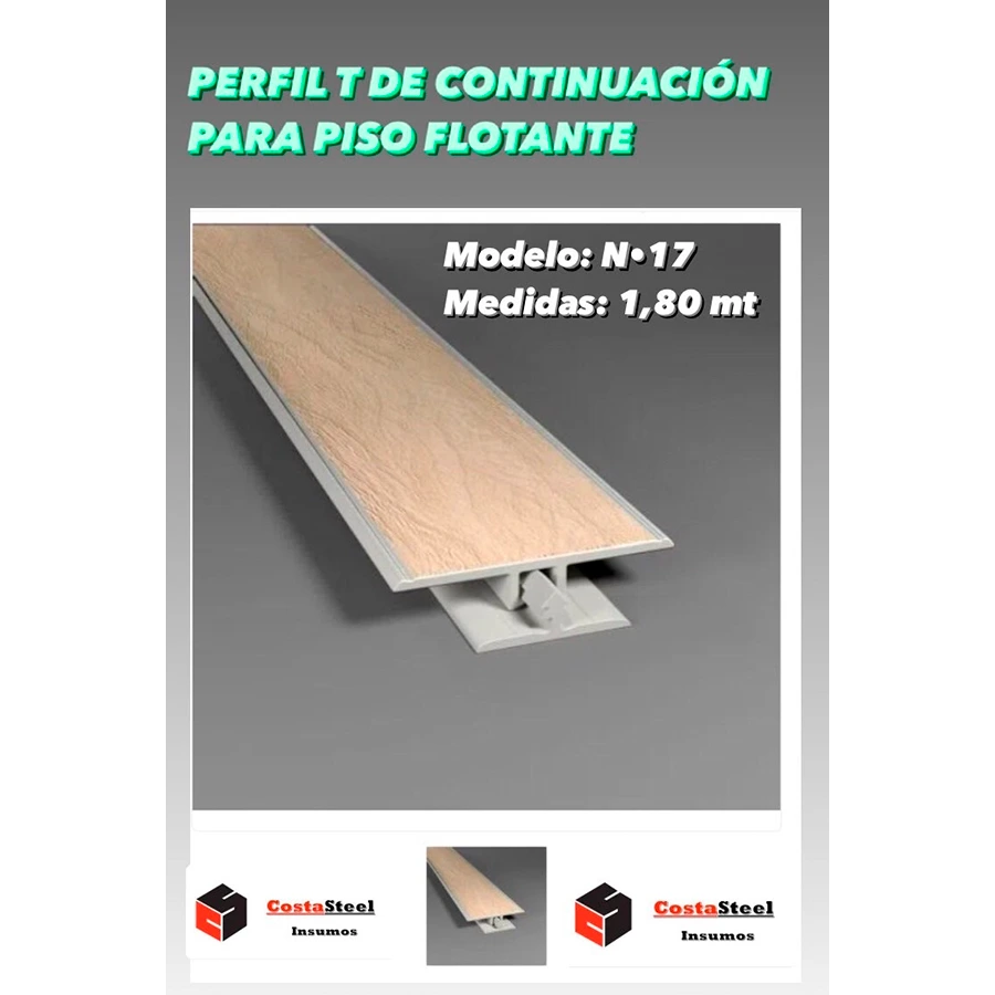 Perfil Continuacion 17 -1,80mts