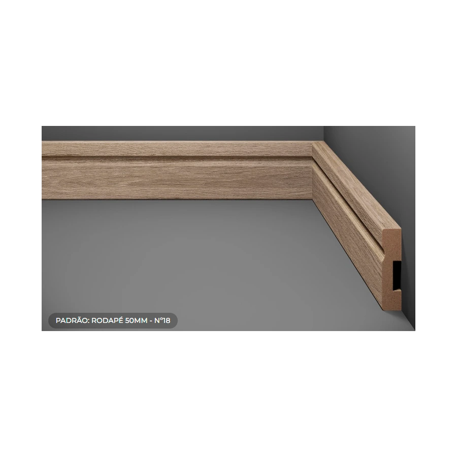 Zocalo 18 – 5cm x 2,40mts x1,5cm