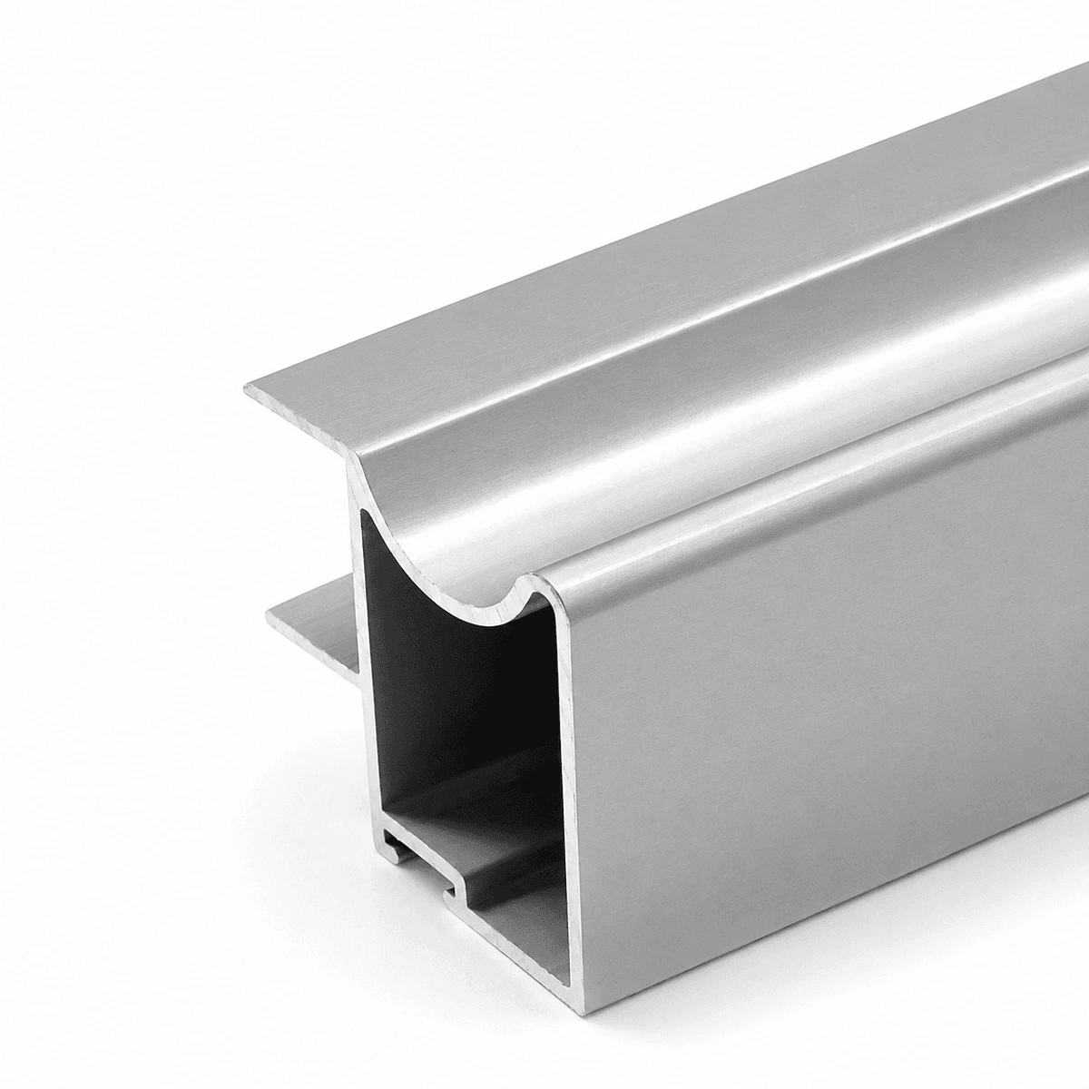 Perfil tirador U.C. de aluminio 2,6 m