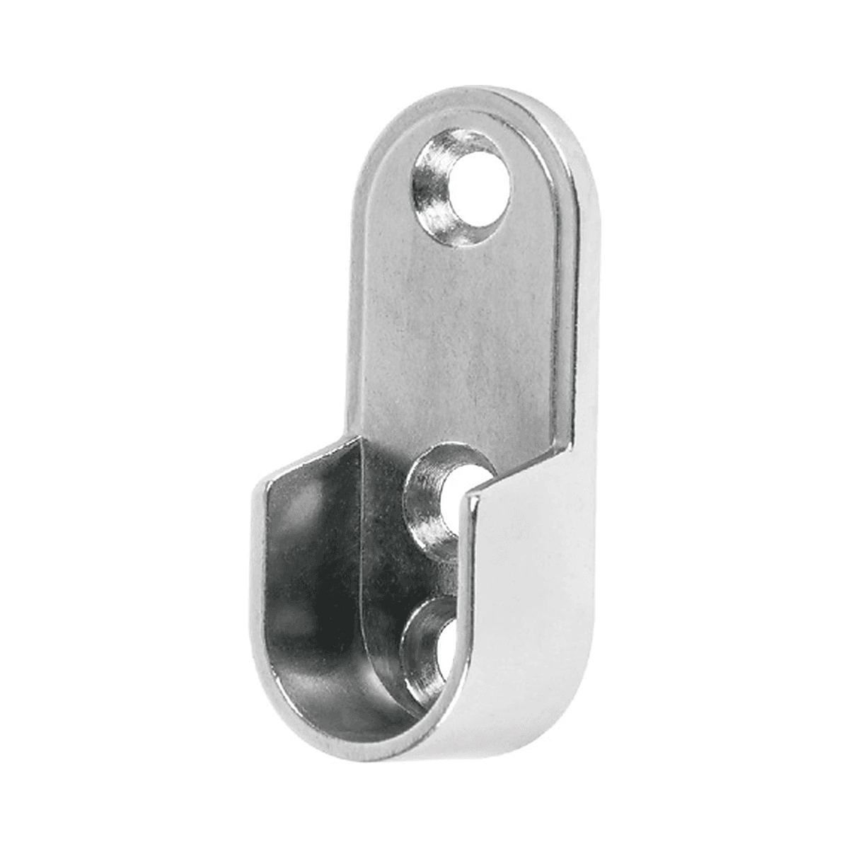 Soporte lateral para tubo oval